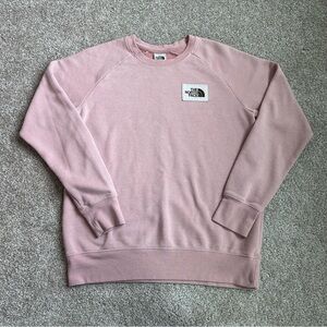 The North Face Mystic Rose Heather Women's Heritage Crewneck Sweatshirt Size M